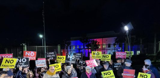 Malta: vigil in front of the Us Embassy against migration policies