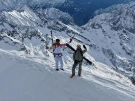Milano-Cortina 2026, la fiamma olimpica questa mattina sul massiccio del Monte Rosa