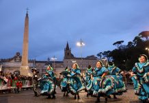 Italia: le immagini della sfilata di Capodanno a Roma (1)