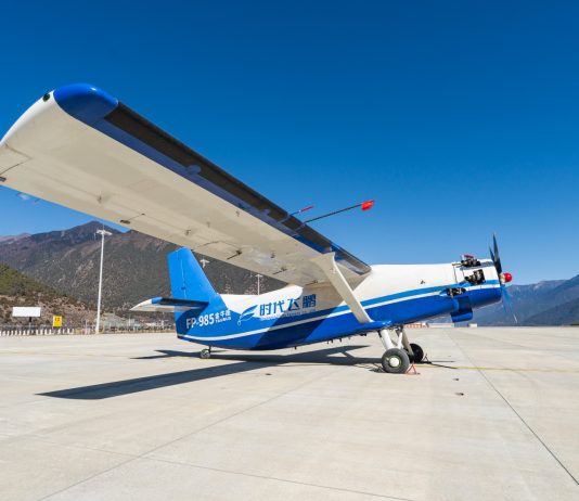 Cina: drone di grandi dimensioni completa un primo volo logistico in alta quota