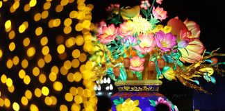 Cina: a Lanzhou una fiera delle lanterne per celebrare il Capodanno (1)