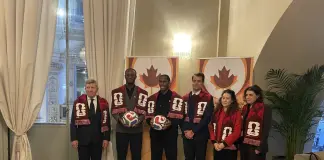 Mondiali 2026, il segretario di stato del Canada incontra Ismael Konè e Jonathan David a Milano