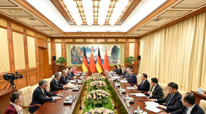 Cina: Xi Jinping incontra a Pechino il cancelliere tedesco Merz (2)