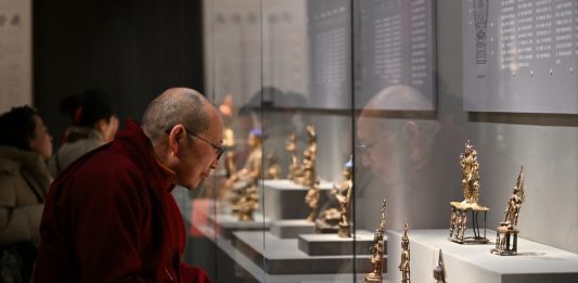 Cina: a Pechino aperta mostra su monastero di Sakya (2)