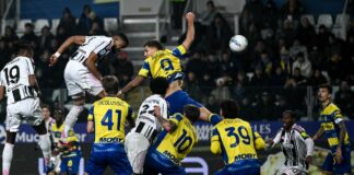 Poker della Juve, vince 4-1 a Parma con doppietta di Bremer