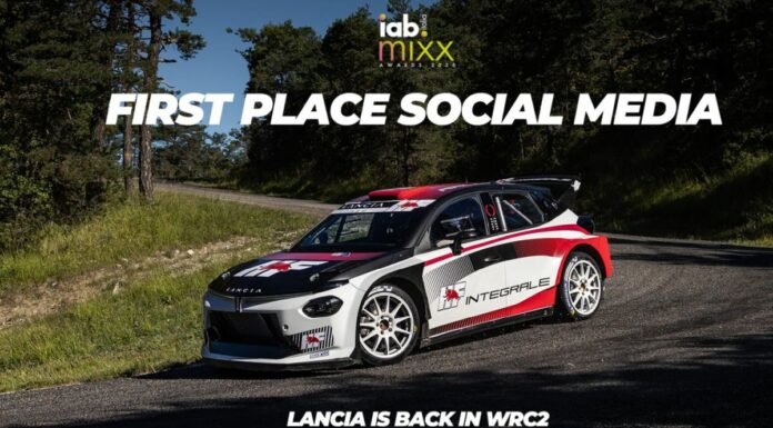 Lancia vince agli IAB MIXX Awards 2026 nella categoria Social Media