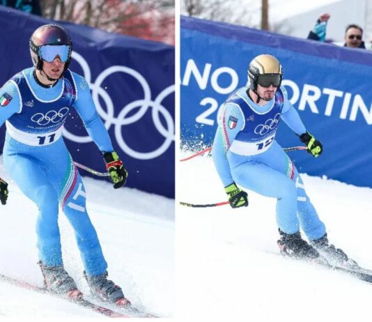 A Milano-Cortina argento Franzoni e bronzo Paris, prime medaglie Italia in discesa