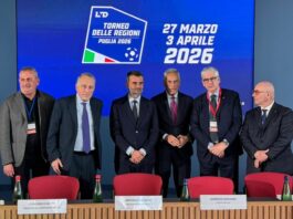 A Bari nasce la 62^ edizione del Torneo delle Regioni di Calcio a 11