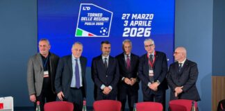 A Bari nasce la 62^ edizione del Torneo delle Regioni di Calcio a 11