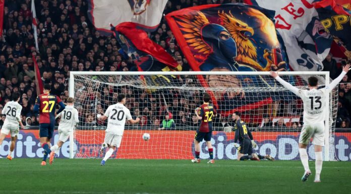 Genoa-Napoli 2-3, al 95° decide il rigore di Hojlund