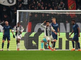 Kalulu salva la Juve e beffa la Lazio al 96°, a Torino finisce 2-2