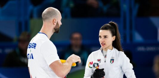 Il curling si tinge d’azzurro, Constantini e Mosaner di bronzo nel doppio misto