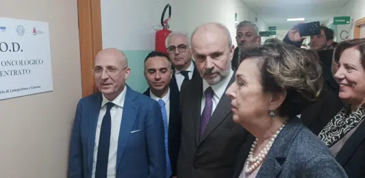 Schillaci a Lampedusa, parte l’oncologia di prossimità