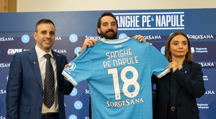 “Sanghe pe Napule”, Sorgesana con SSC Napoli e Avis per la donazione del sangue
