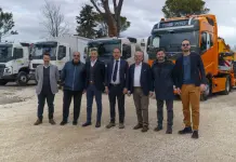 Toto Costruzioni rinnova la flotta, 52 camion Volvo per le grandi opere