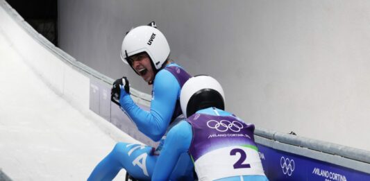 Slittino ancora sul podio olimpico, Italia di bronzo nel team relay