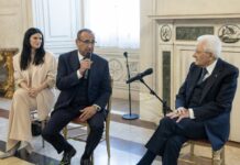 Sanremo, Conti a Mattarella “Celebreremo gli 80 anni della Repubblica Italiana”