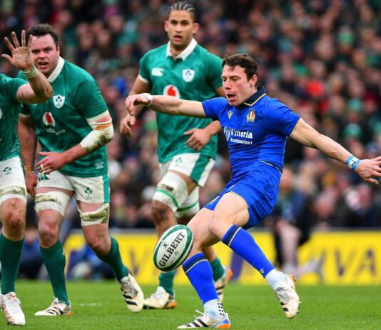 Prima sconfitta azzurra nel Sei Nazioni 2026, l’Irlanda vince 20-13