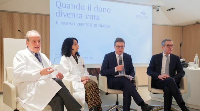 Quando il dono diventa cura, nuovo reparto di Dialisi pediatrica al Bambino Gesù
