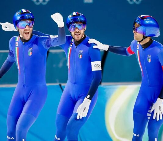 Oro Italia nell’inseguimento a squadre di Pattinaggio velocità