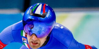 Giovannini bronzo nella mass start di Pattinaggio velocità uomini
