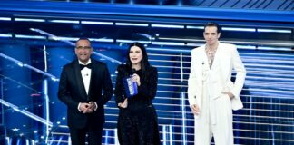 Sanremo, show di Lillo e omaggio Lauro alle vittime di Crans-Montana. Nella top 5 Paradiso, Lda e Aka 7even, Nayt, Fedez-Masini, Ermal Meta