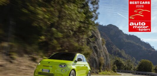 Per Abarth decimo premio “Best Cars”, seconda vittoria consecutiva per la 500e