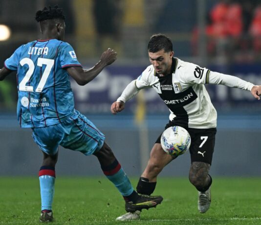 Parma-Cagliari 1-1, a Folorunsho risponde Oristanio