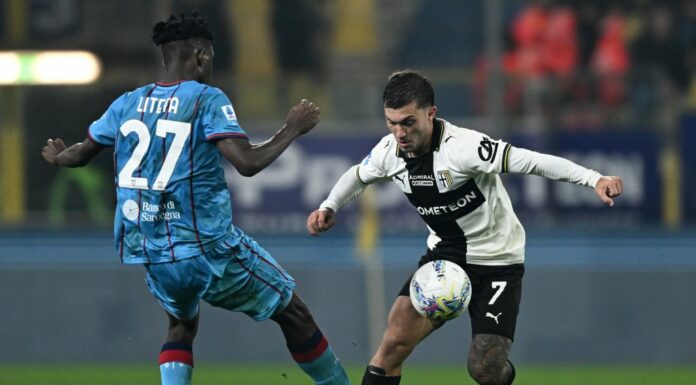 Parma-Cagliari 1-1, a Folorunsho risponde Oristanio