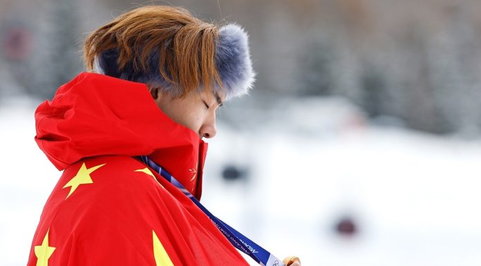 Milano-Cortina 2026: cinese Su Yiming vince oro in snowboard slopestyle maschile (3)