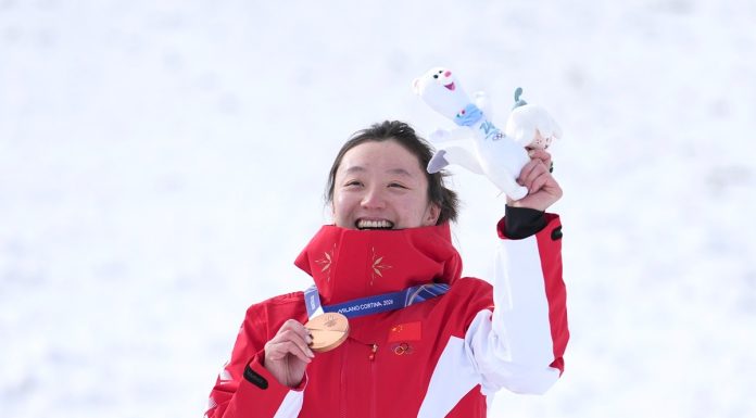 Milano-Cortina 2026: cinesi Xu Mengtao e Shao Qi sul podio di aerials femminile (3)