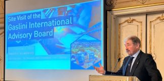 Liguria, Bucci e Nicolò alla Site Visit dell’International Advisory Board al Gaslini di Genova