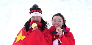 Milano-Cortina 2026: cinesi Xu Mengtao e Shao Qi sul podio di aerials femminile (4)