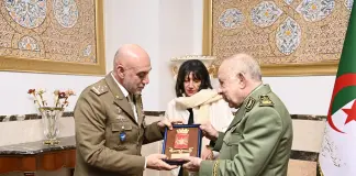 Il capo di Stato Maggiore dell’Esercito Masiello in visita ad Algeri