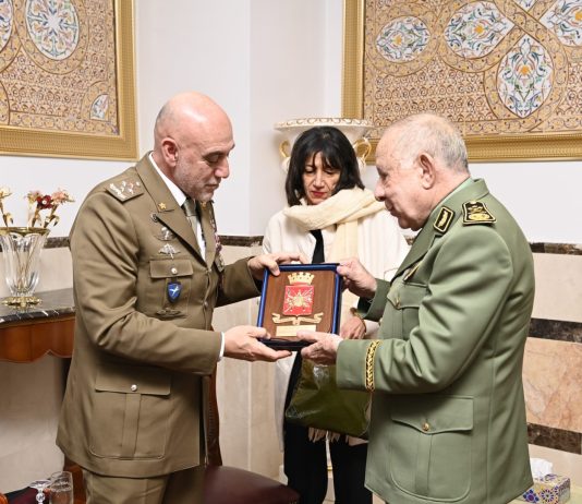 Il capo di Stato Maggiore dell’Esercito Masiello in visita ad Algeri