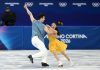 Milano-Cortina 2026: i cinesi Wang e Liu in gara nella danza ritmica su ghiaccio a squadre (2)