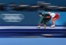Milano-Cortina 2026: il cinese Yin in gara nei 1.000 m di pattinaggio velocità