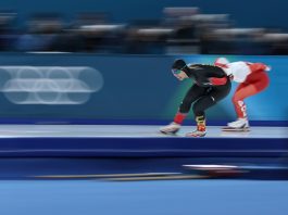 Milano-Cortina 2026: il cinese Yin in gara nei 1.000 m di pattinaggio velocità