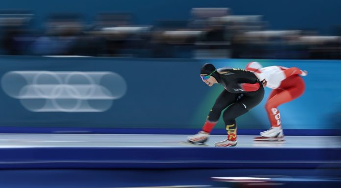 Milano-Cortina 2026: il cinese Yin in gara nei 1.000 m di pattinaggio velocità