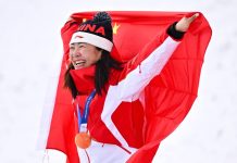 Milano-Cortina 2026: cinesi Xu Mengtao e Shao Qi sul podio di aerials femminile (2)