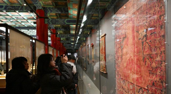 Cina: a Pechino aperta mostra su monastero di Sakya (1)