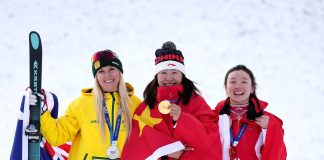 Milano-Cortina 2026: cinesi Xu Mengtao e Shao Qi sul podio di aerials femminile (1)