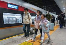 Cina: oltre 140mln di biglietti ferroviari venduti per il picco di viaggi della Festa di Primavera