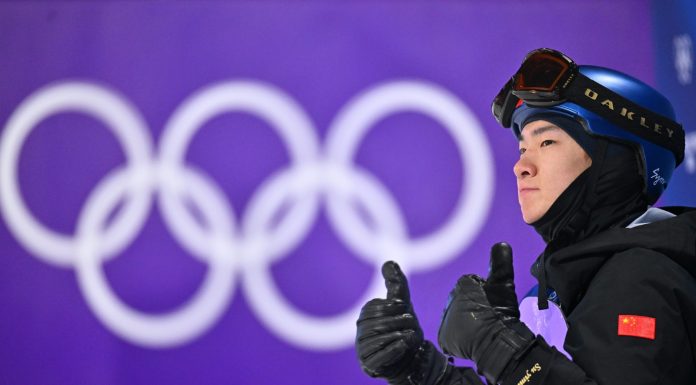 Milano Cortina 2026: il cinese Su Yiming è medaglia di bronzo nello snowboard Big Air (3)