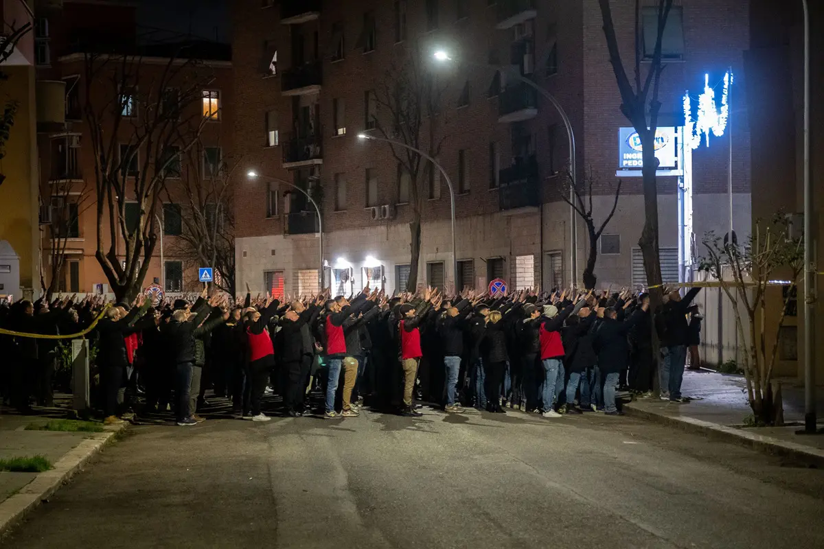 Saluto romano ad Acca Larentia, tutti prosciolti i 29 indagati