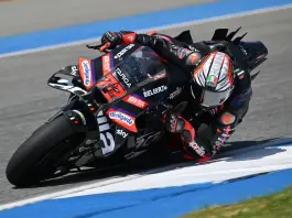 Bezzecchi e Aprilia da record nei test della MotoGP a Buriram, quarto Bagnaia