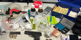 In B&B con droga e pistola clandestina, arrestato un 43enne a Boscoreale