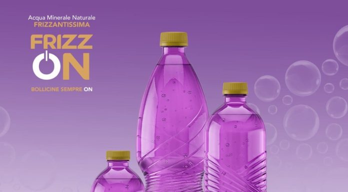 Arriva la nuova acqua minerale Frizz On