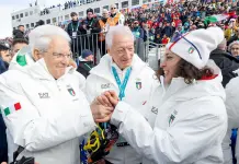 Federica Brignone da leggenda, è medaglia d’oro in Super-G sotto gli occhi del presidente Mattarella