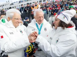 Federica Brignone da leggenda, è medaglia d’oro in Super-G sotto gli occhi di Mattarella / Video